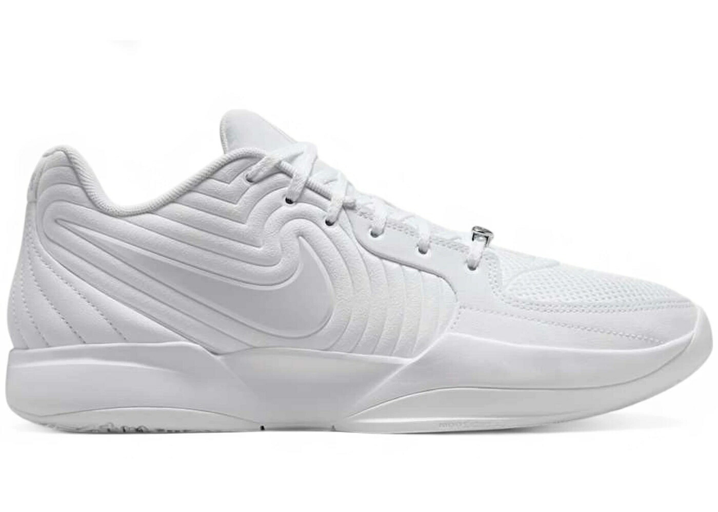 ナイキ 白色 ホワイト スニーカー メンズ NIKE JA 2 TB TRIPLE WHITE / WHITE WHITE WHITE