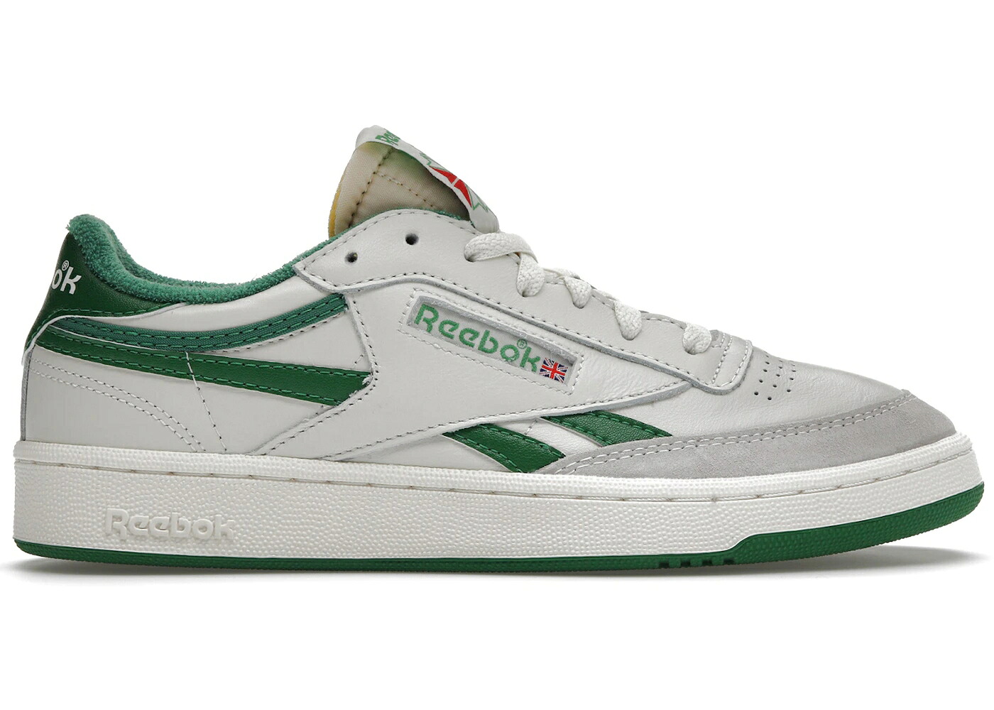 リーボック 野球クラブ ビンテージ ヴィンテージ 白いこと 白いこと 緑 緑であること スニーカー メンズ REEBOK CLUB C REVENGE VINTAGE WHITE GREEN / VINTAGE WHITE PAPER WHITE GLEN