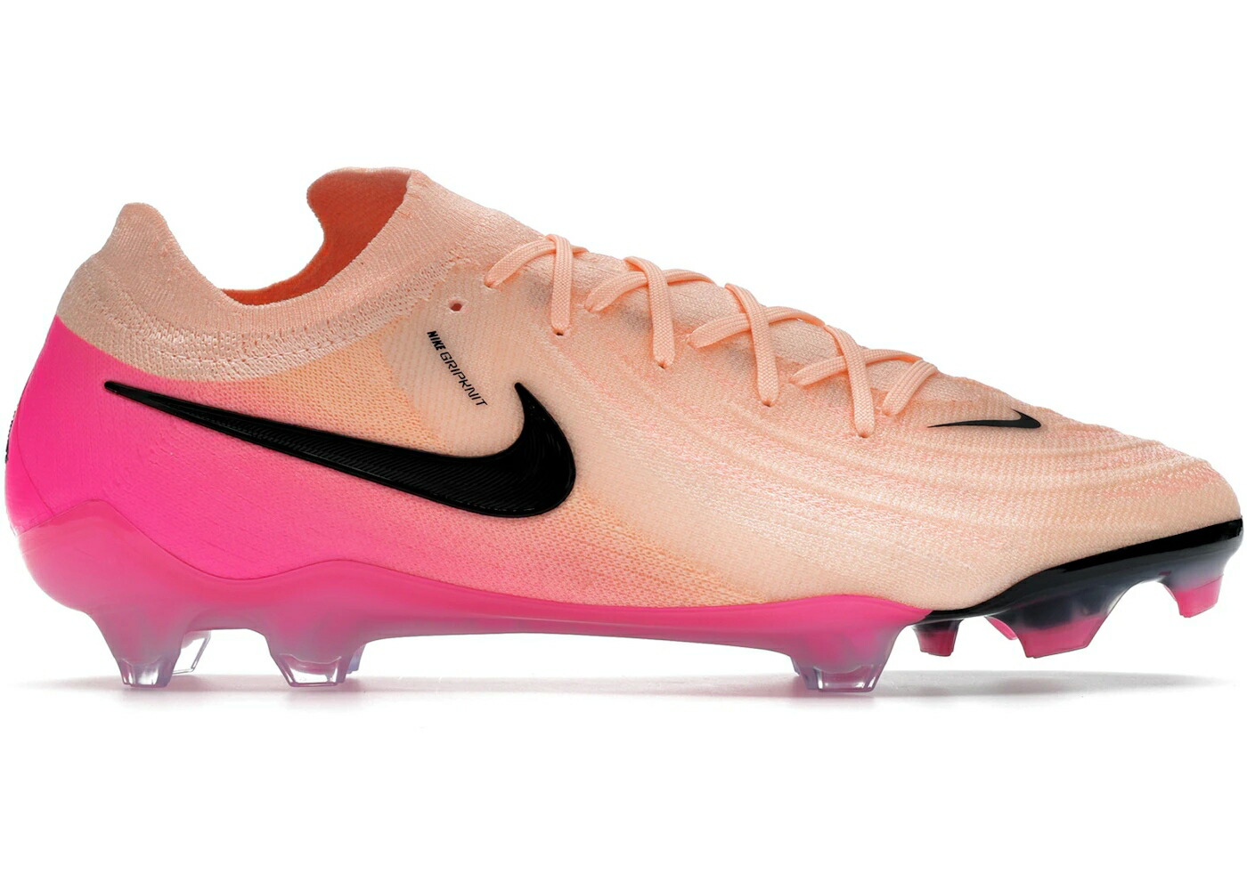 ナイキ エリート クリムゾン ピンク ブラスト 黒色 ブラック スニーカー メンズ NIKE PHANTOM GX 2 ELITE FG PRISM PACK / CRIMSON TINT PINK BLAST BLACK