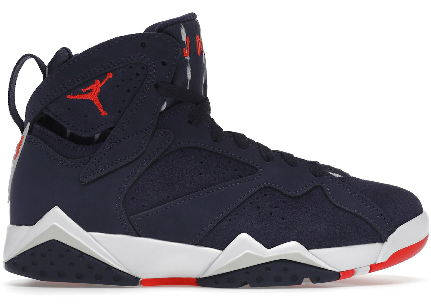 ナイキ ジョーダン 藍色 インディゴ クリムゾン スニーカー メンズ JORDAN 7 RETRO QUAI 54 (2022) / NEUTRAL INDIGO BRIGHT CRIMSON