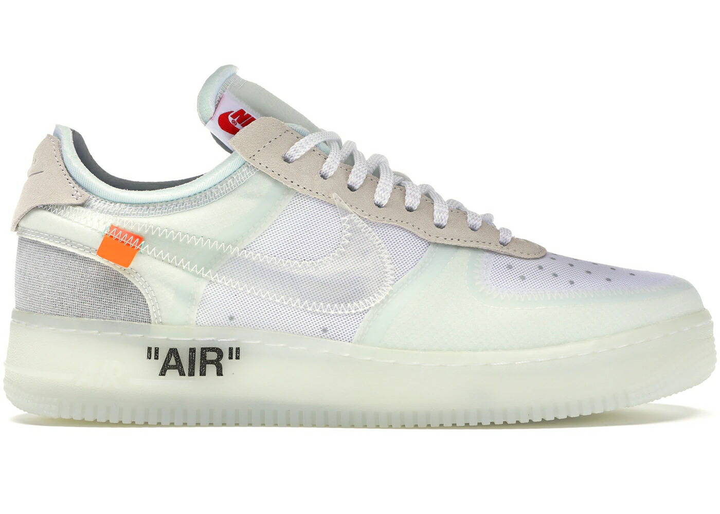 ナイキ 象牙色 白いこと 白いこと 空軍 スニーカー メンズ NIKE AIR FORCE 1 LOW OFF-WHITE / WHITE WHITE SAIL