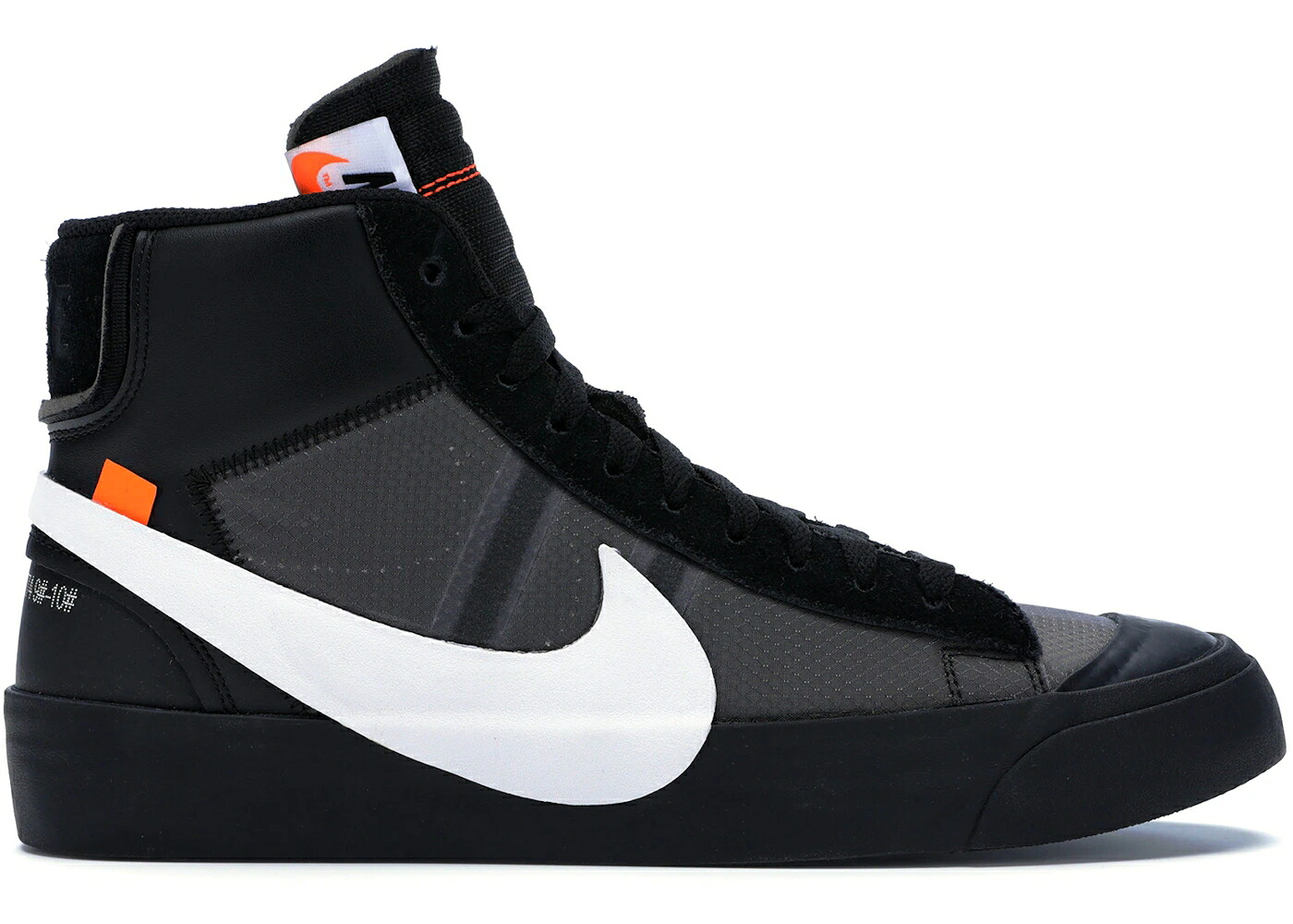 ナイキ ブレイザー ミッド 象牙色 黒いこと 黒いこと 白いこと 白いこと スニーカー メンズ NIKE BLAZER MID OFF-WHITE GRIM REAPER / BLACK WHITE CONE BLACK
