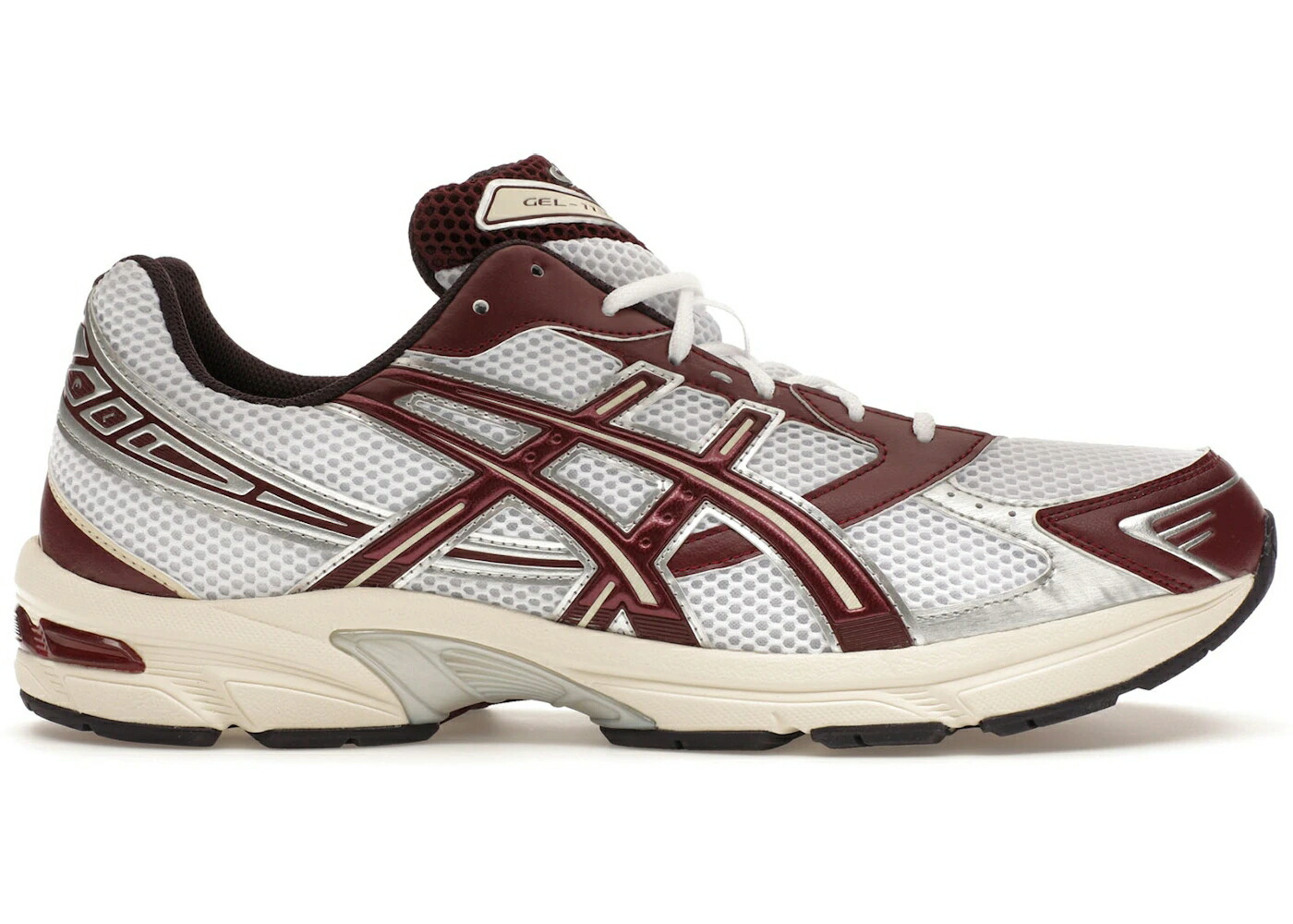 アシックス 白色 ホワイト マルーン スニーカー メンズ ASICS GEL-1130 WHITE MAROON BANNER / WHITE MAROON BANNER