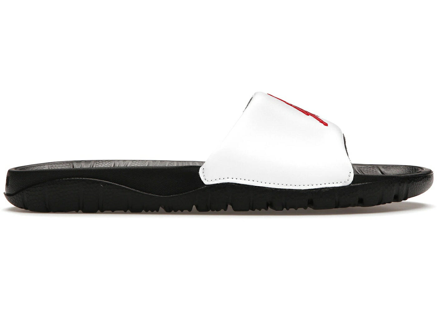 ナイキ ジョーダン サンダル 白色 ホワイト 黒色 ブラック 赤 レッド スニーカー メンズ JORDAN BREAK SLIDE WHITE BLACK / WHITE UNIVERSITY RED BLACK