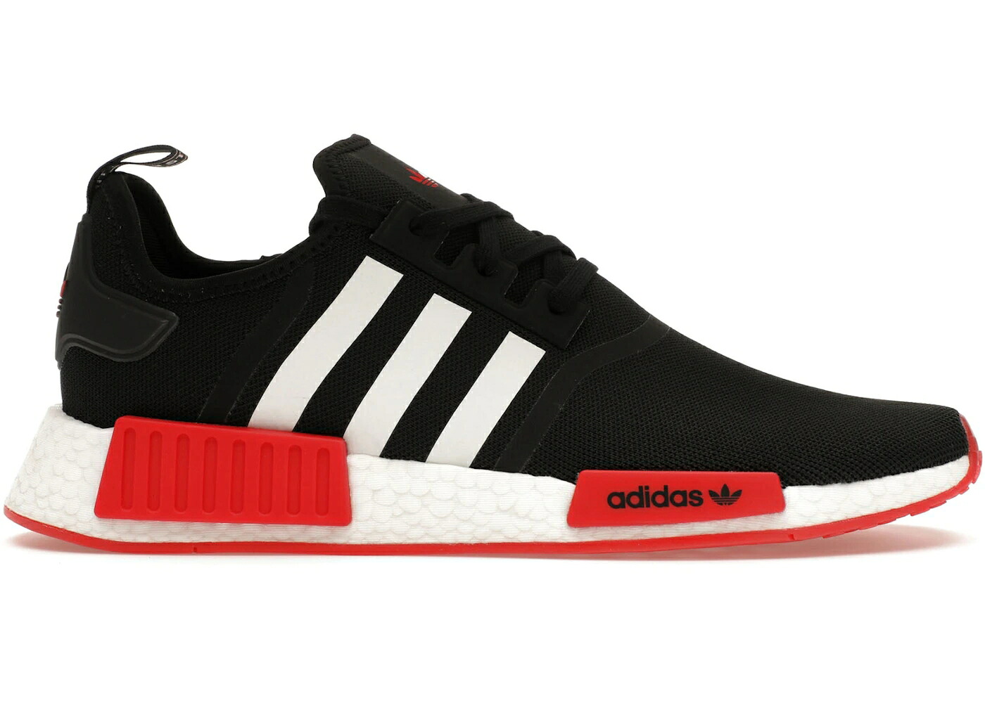 アディダス 黒いこと 黒いこと 赤 赤いこと 白いこと 白いこと 中核グループ スニーカー メンズ ADIDAS NMD R1 BLACK VIVID RED WHITE / CORE BLACK CLOUD WHITE VIVID RED