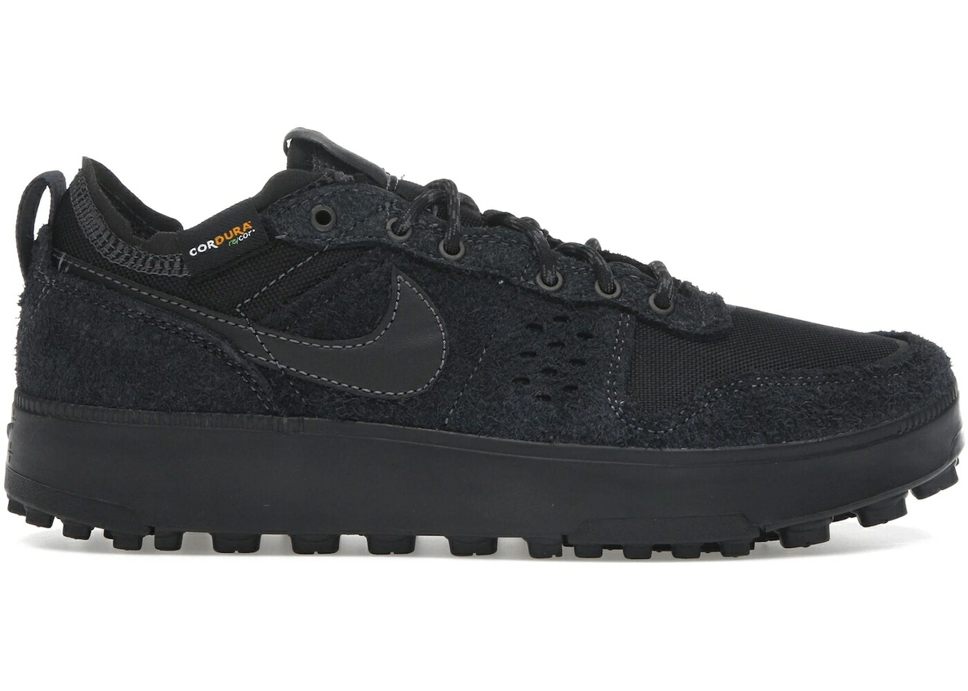 ナイキ プレミアム 黒色 ブラック 灰色 グレー スニーカー メンズ NIKE C1TY PREMIUM CORDURA BLACK ANTHRACITE / BLACK ANTHRACITE DARK GREY BLACK