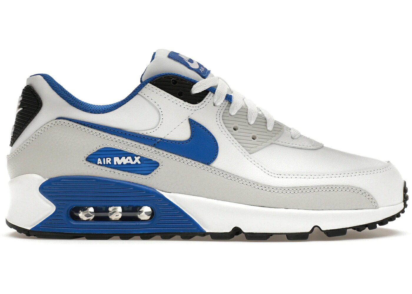 ナイキ マックス 白色 ホワイト ゲーム エアマックス ゲームロイヤル 青 ブルー スニーカー メンズ NIKE AIR MAX 90 WHITE GAME ROYAL PHOTON DUST / WHITE GAME ROYAL PHOTON DUST