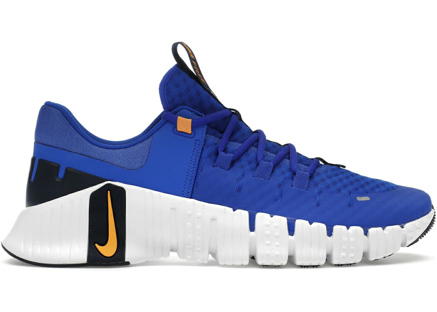 ナイキ 無償性 青味 青み 白いこと 白いこと スニーカー メンズ NIKE FREE METCON 5 RACER BLUE SUNDIAL / RACER BLUE WHITE OBSIDIAN