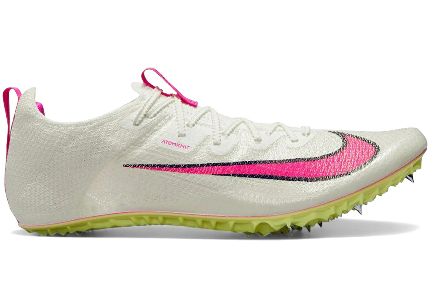 ナイキ 望遠レンズ エリート サクラ色 黒いこと 黒いこと スニーカー メンズ NIKE ZOOM SUPERFLY ELITE 2 SAIL FIERCE PINK / SAIL LIGHT LEMON TWIST BLACK