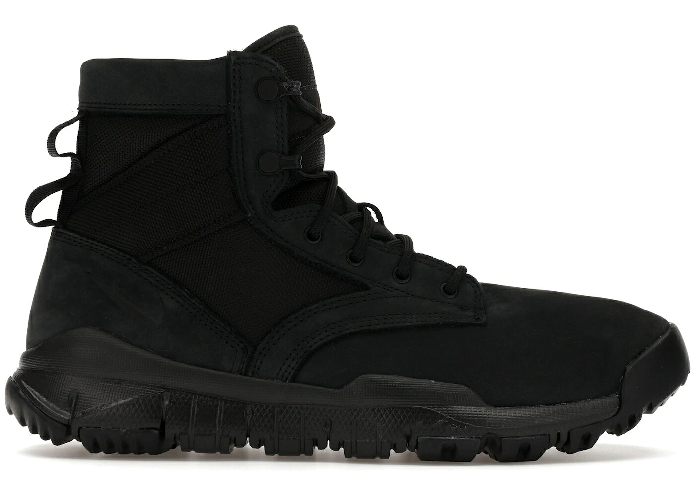 ナイキ レザー ブーツ 黒色 ブラック 6" スニーカー メンズ NIKE SFB NSW LEATHER BOOT BLACK / BLACK BLACK BLACK｜スニケス