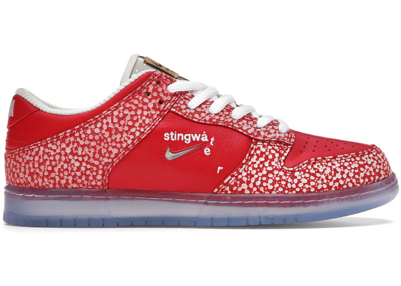 ナイキ エスビー ダンク 神通力 赤 赤いこと 白いこと 白いこと ダンクロー スニーカー メンズ NIKE SB DUNK LOW STINGWATER MAGIC MUSHROOM / RED WHITE ICE