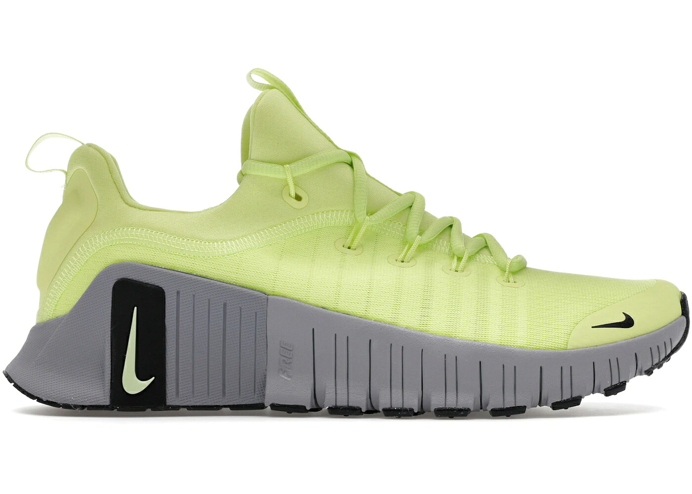 ナイキ 無償性 薄墨色 シメント 薄墨色 スニーカー メンズ NIKE FREE METCON 6 LIGHT LEMON TWIST / LIGHT LEMON TWIST CEMENT GREY