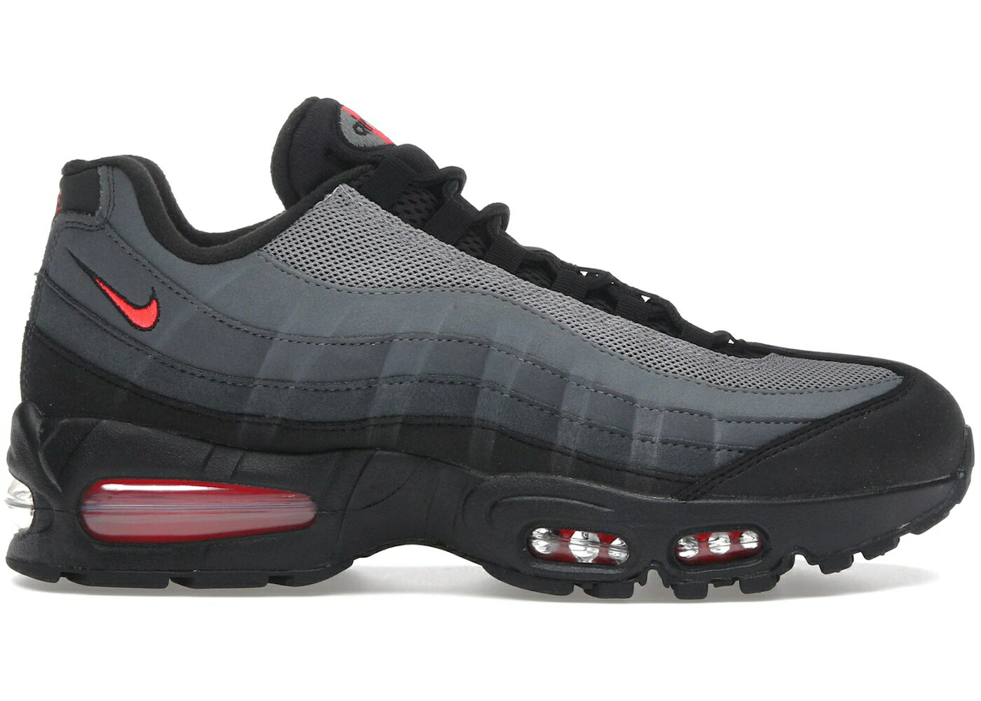 ナイキ マックス バブル クリムゾン 黒色 ブラック エアマックス スニーカー メンズ NIKE AIR MAX 95 OG BIG BUBBLE BRIGHT CRIMSON / BLACK BRIGHT CRIMSON ANTHRACITE
