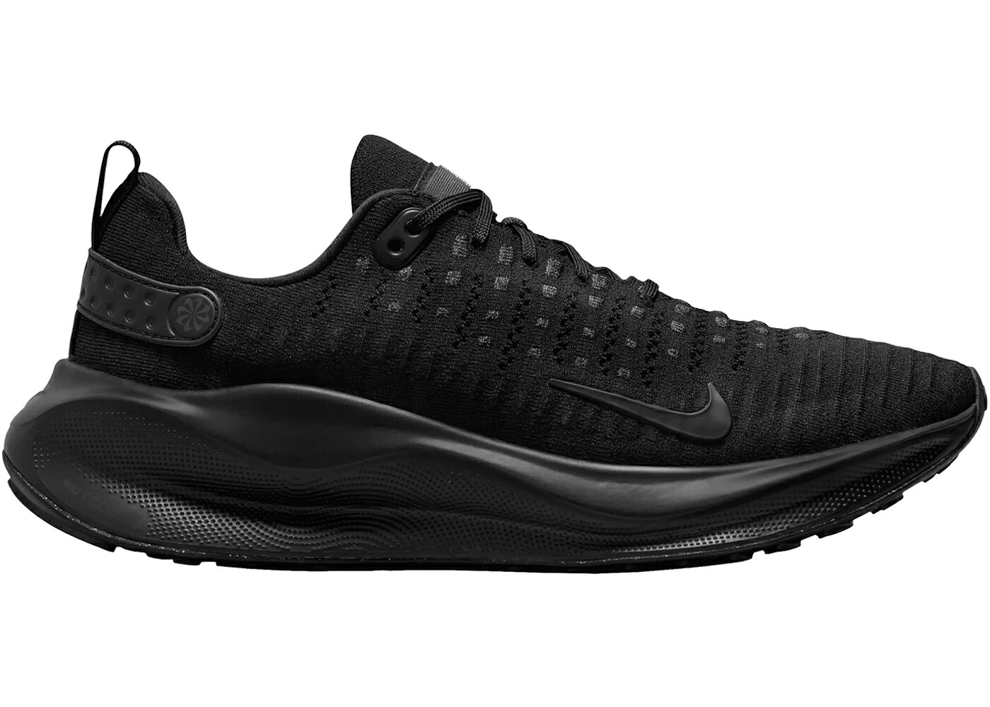 ナイキ 幽客 黒いこと 黒いこと スニーカー メンズ NIKE REACTX INFINITY RUN 4 BLACK ANTHRACITE / BLACK ANTHRACITE BLACK