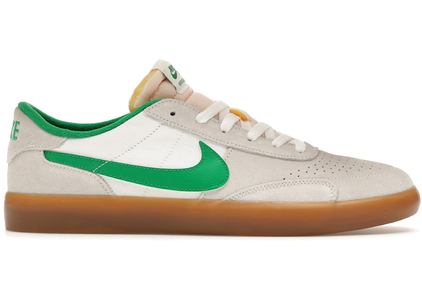 ナイキ エスビー 緑 緑であること 白いこと 白いこと スニーカー メンズ NIKE SB HERITAGE VULC LUCKY GREEN GUM / SUMMIT WHITE WHITE GUM LIGHT