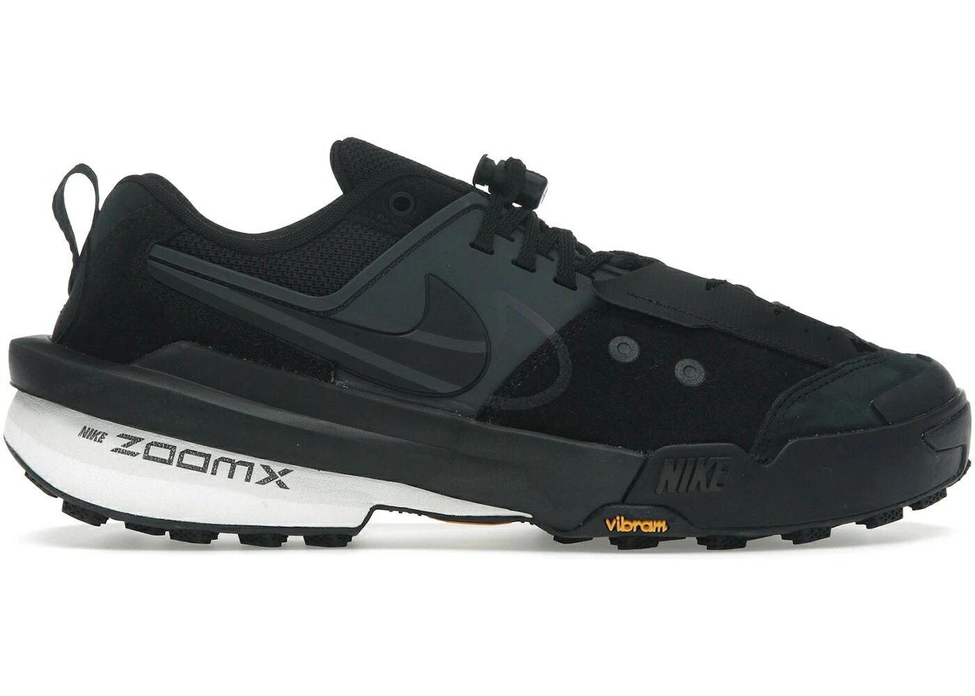 ナイキ 黒色 ブラック 灰色 グレー 白色 ホワイト スニーカー メンズ NIKE ZEGAMADOME SP SACAI BLACK / BLACK DARK SMOKE GREY WHITE