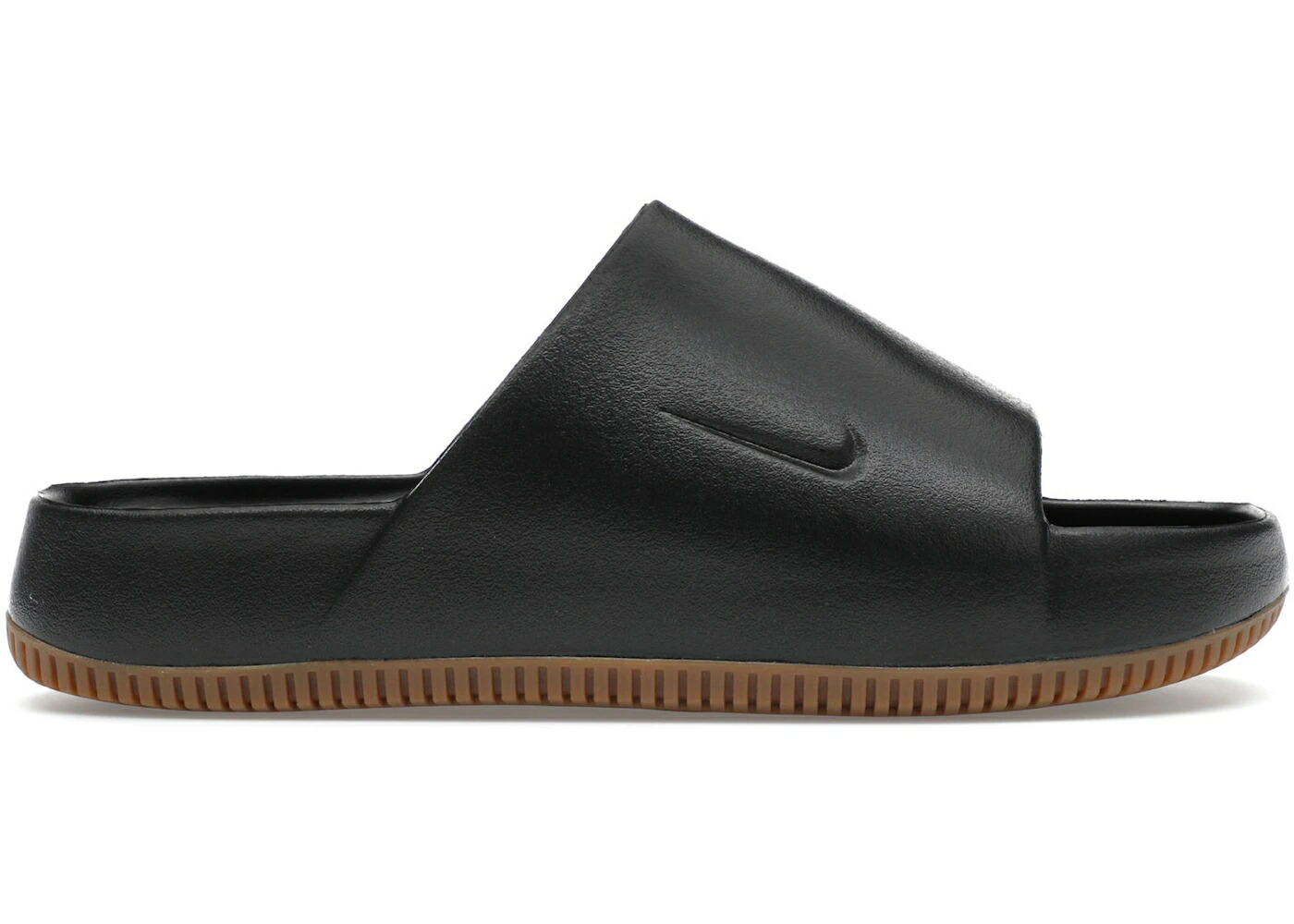 ナイキ サンダル 黒いこと 黒いこと 赤銅色 赤銅色 スニーカー メンズ NIKE CALM SLIDE BLACK GUM / BLACK GUM MEDIUM BROWN