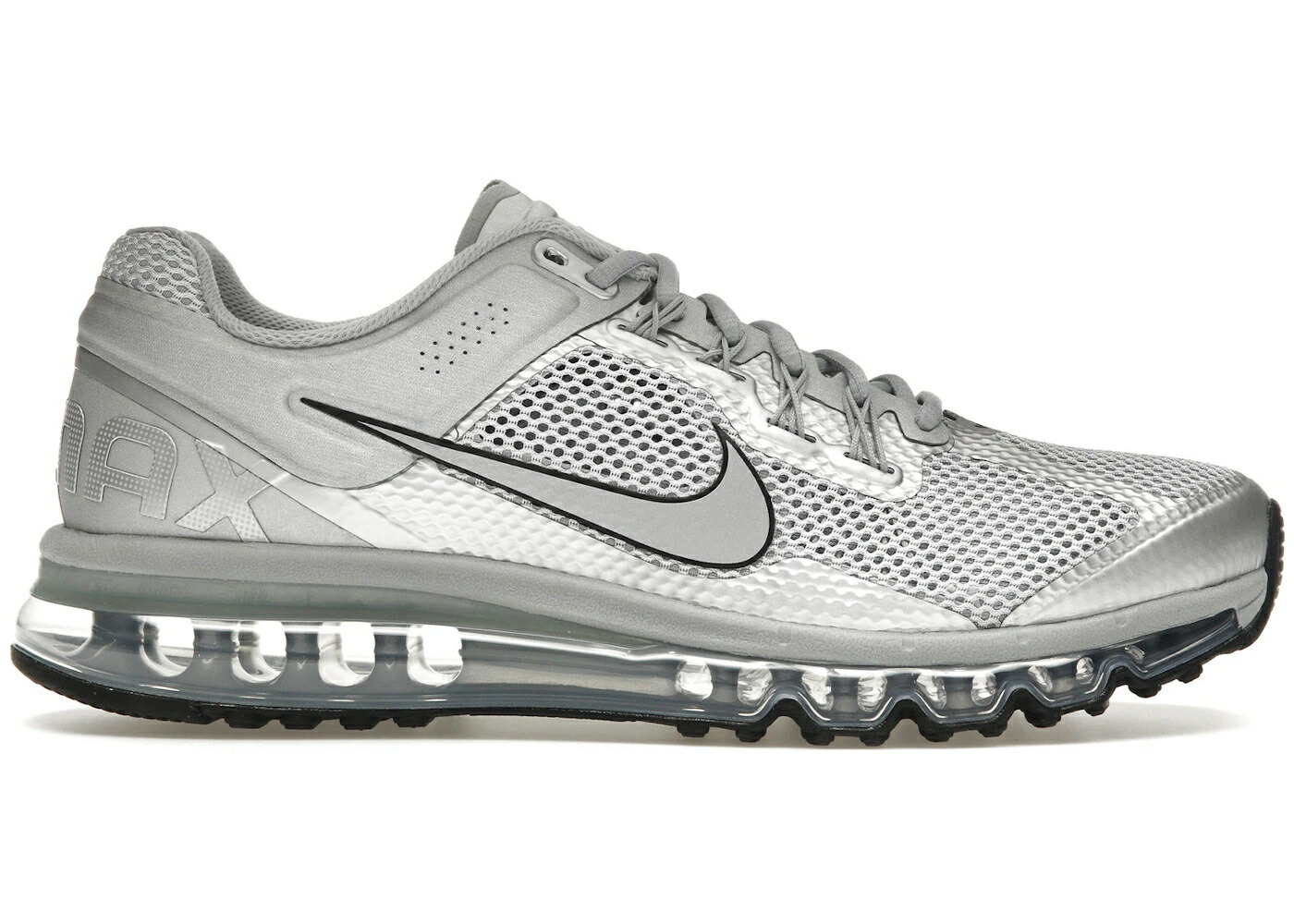 ナイキ マックス しろがね色 しろがね色 黒いこと 黒いこと エア湖マックス スニーカー メンズ NIKE AIR MAX 2013 METALLIC SILVER BLACK / METALLIC SILVER METALLIC SILVER