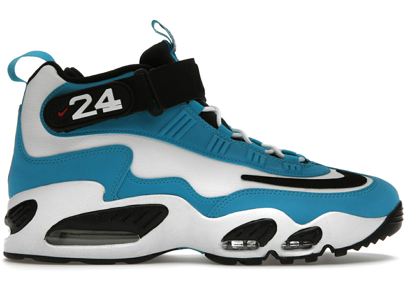 ナイキ グリフィー マックス アクア アクアマリン 白色 ホワイト 黒色 ブラック スニーカー メンズ NIKE AIR GRIFFEY MAX 1 AQUA / AQUAMARINE WHITE BLACK BLACK