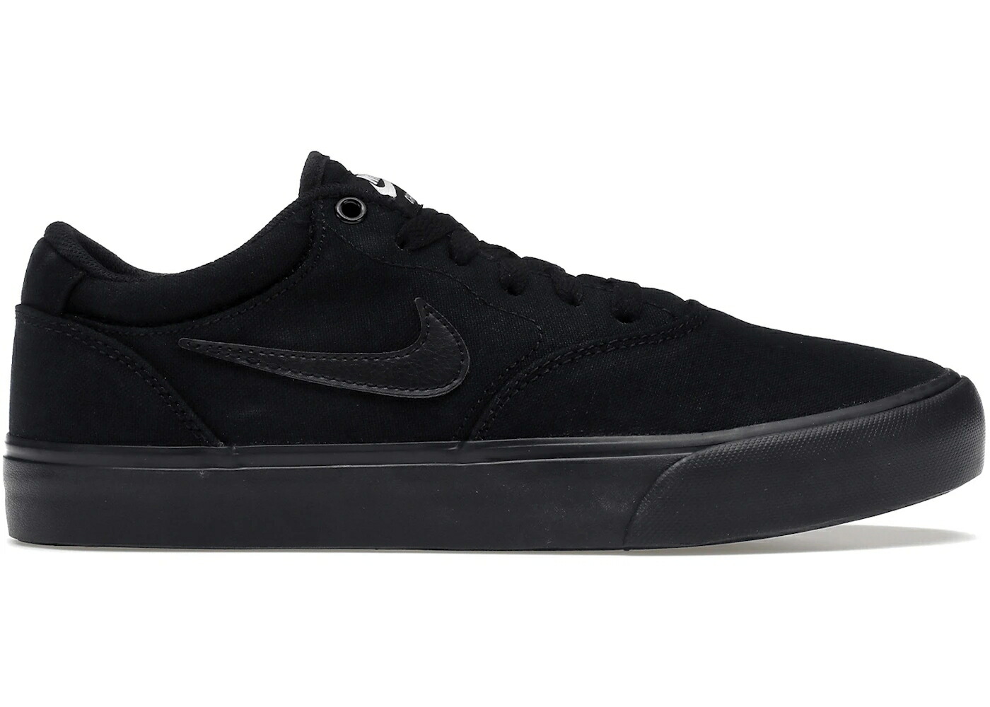 ナイキ エスビー 黒色 ブラック スニーカー メンズ NIKE SB CHRON 2 CANVAS TRIPLE BLACK / BLACK BLACK BLACK