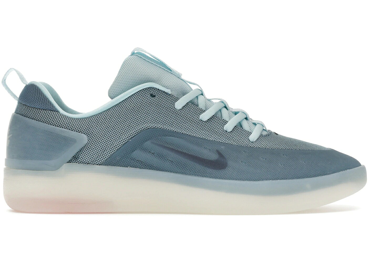 ナイキ エスビー 望遠レンズ 青味 青み スニーカー メンズ NIKE SB ZOOM NYJAH 4 GLACIER BLUE / GLACIER BLUE SMOKEY BLUE SAIL