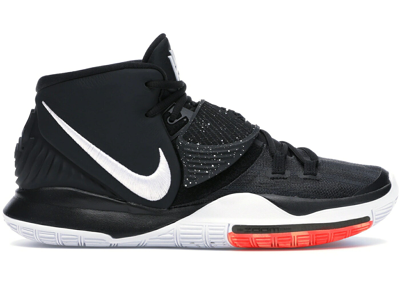 ナイキ カイリー 黒いこと 黒いこと 白いこと 白いこと クリムゾン スニーカー メンズ NIKE KYRIE 6 JET BLACK WHITE / BLACK WHITE BRIGHT CRIMSON