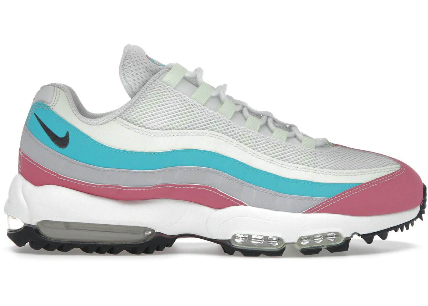 ナイキ マックス ゴルフ エアマックス スニーカー メンズ NIKE AIR MAX 95 GOLF PEONY DUSTY CACTUS / PEONY ANTHRACITE VOLT TINT DUSTY