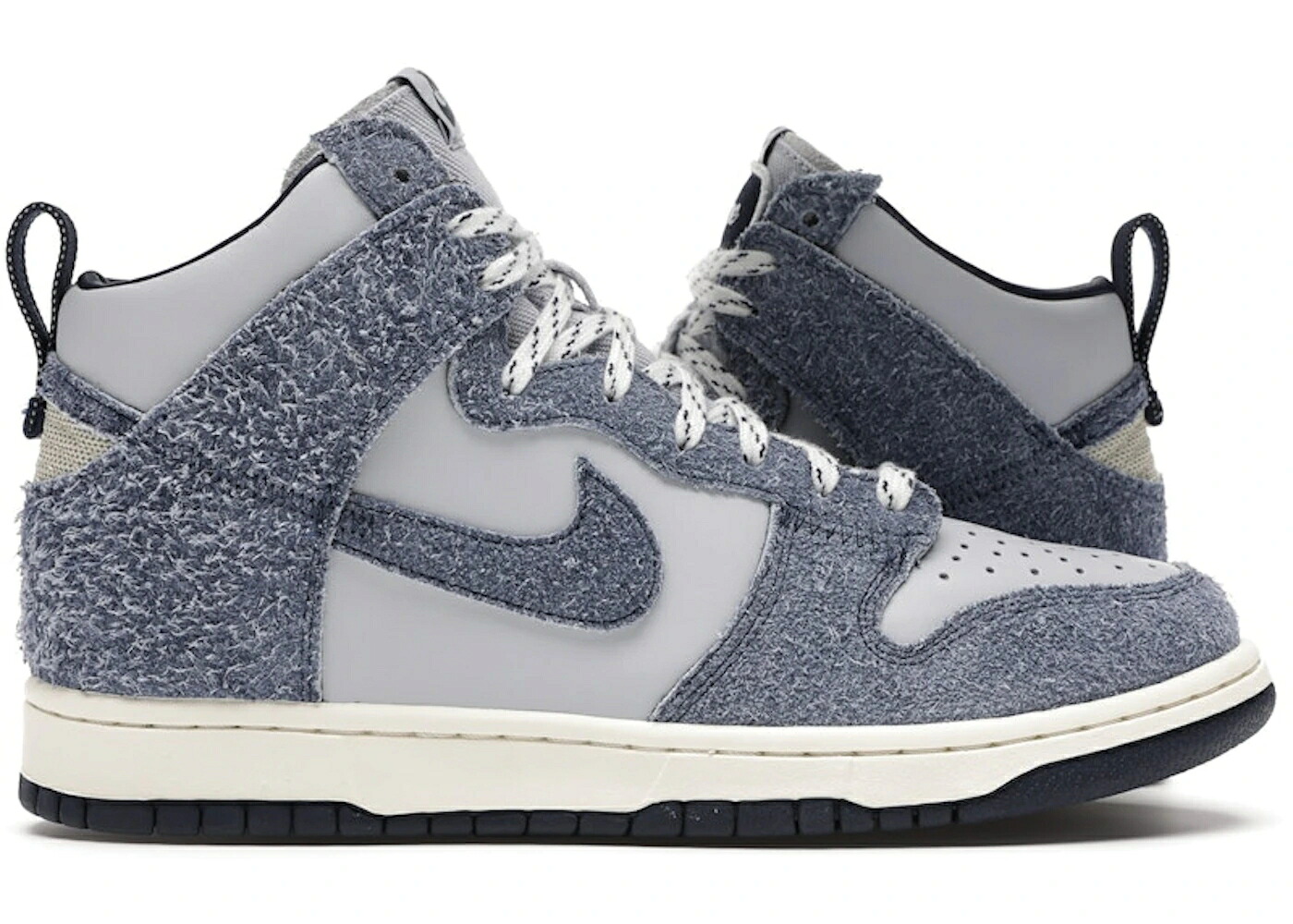 ナイキ ダンク ハイ 紺色 ネイビー パール 白色 ホワイト 青色 ブルー グランド ダンクハイ スニーカー メンズ NIKE DUNK HIGH AB NOTRE MIDNIGHT NAVY / PEARL WHITE BLUE VOID GRAND