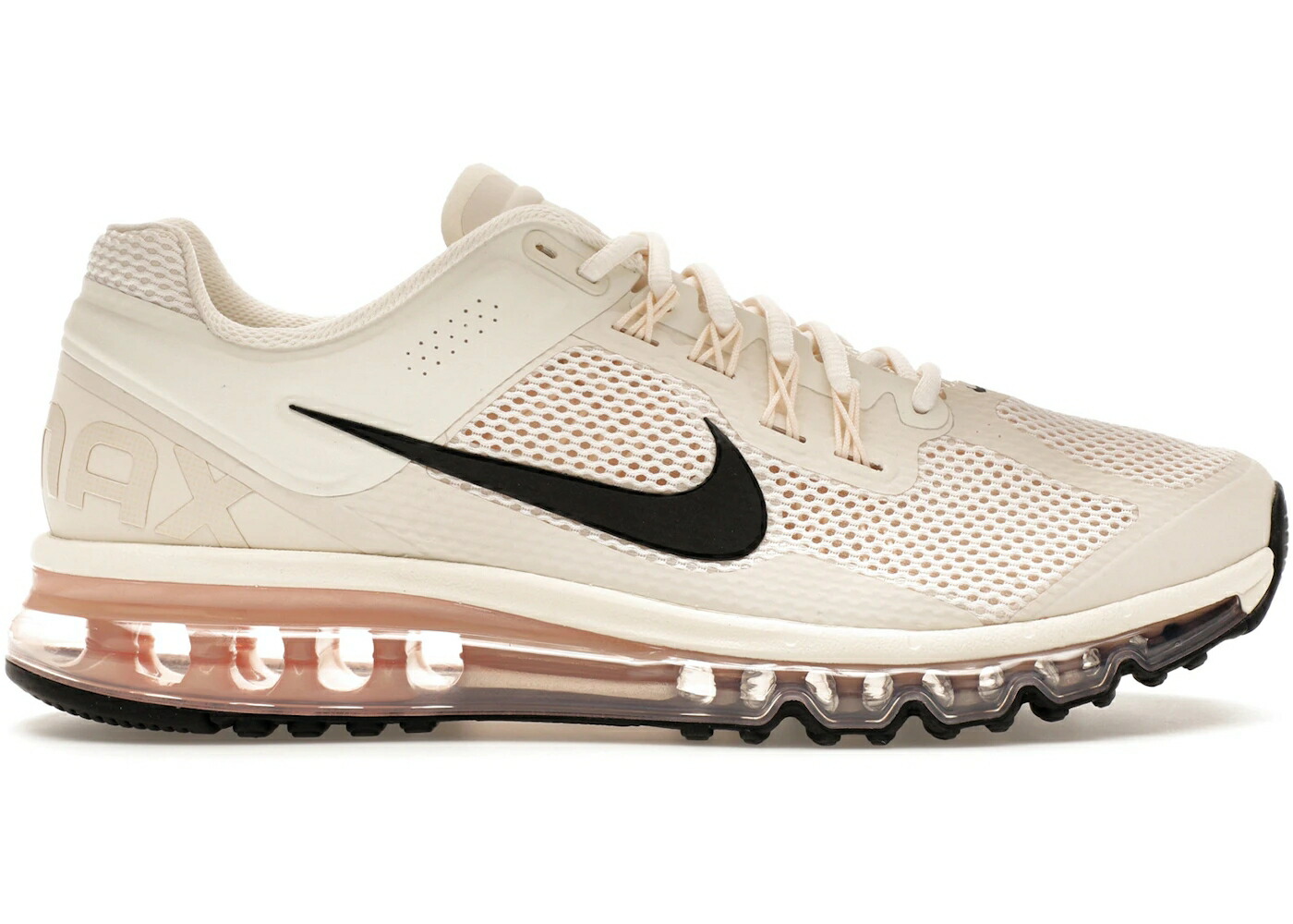 ナイキ マックス アイボリー クリムゾン 黒色 ブラック エアマックス スニーカー メンズ NIKE AIR MAX 2013 PALE IVORY GUAVA ICE CRIMSON TINT BLACK / PALE IVORY GUAVA ICE CRIMSON