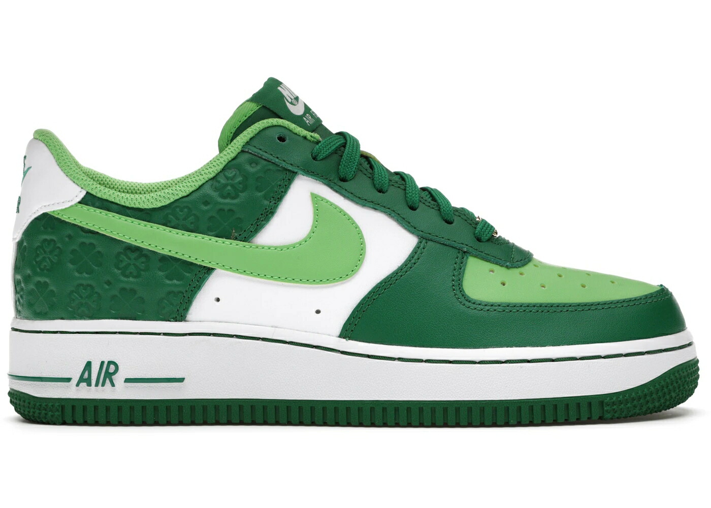 ナイキ 白色 ホワイト 緑 グリーン エアフォース PATRICK スニーカー メンズ NIKE AIR FORCE 1 LOW SHAMROCK ST DAY (2021) / WHITE GREEN