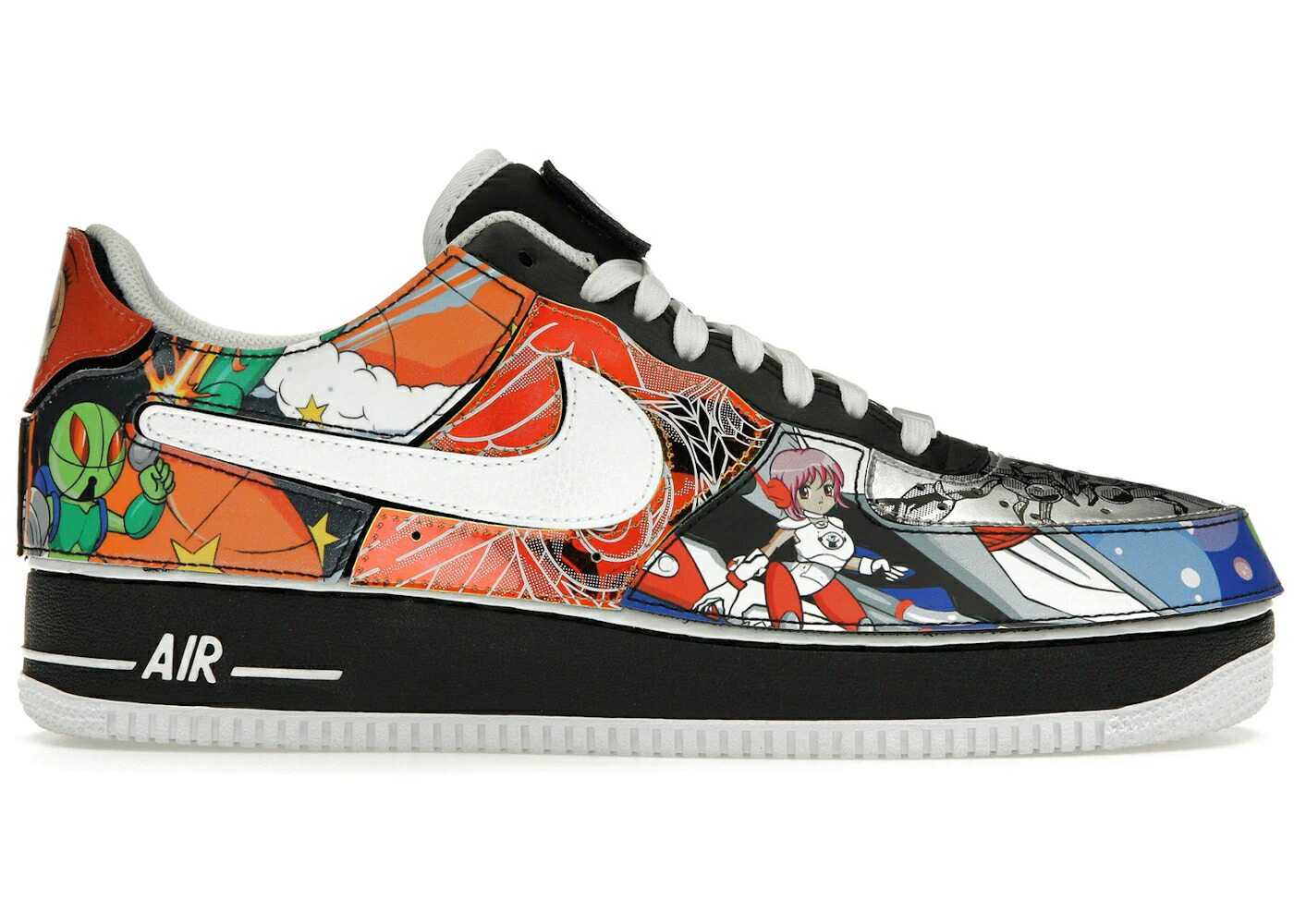 ナイキ 空軍 スニーカー メンズ NIKE AIR FORCE 1/1 LOW MIGHTY SWOOSHERS / MULTI COLOR MULTI COLOR スニーカー-メンズ靴