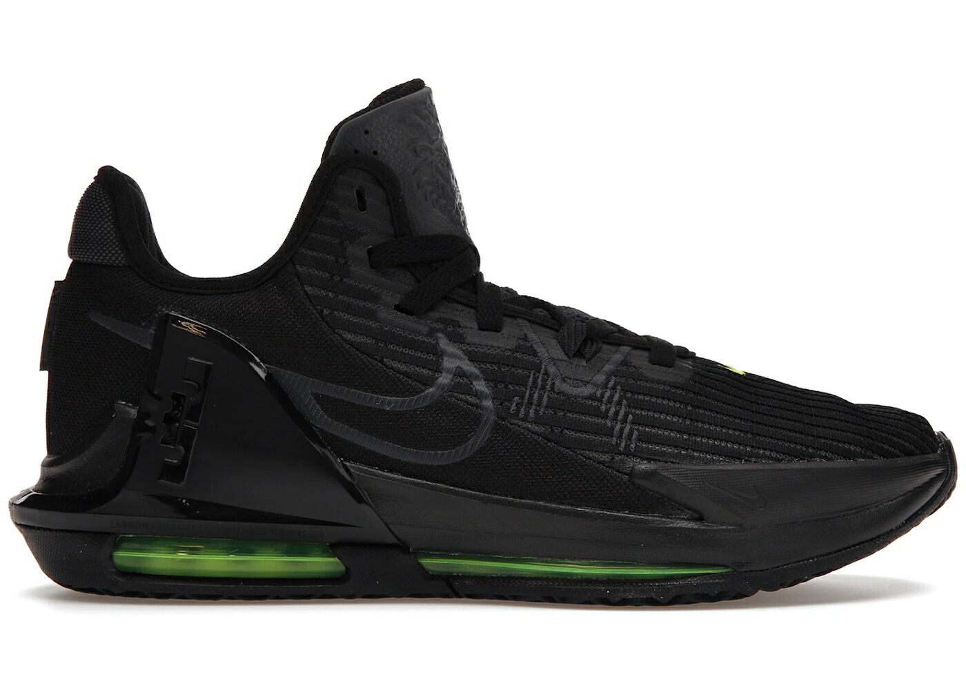 ナイキ レブロン 黒色 ブラック 黄色 イエロー ウィットネス スニーカー メンズ NIKE LEBRON WITNESS 6 BLACK FLUORESCENT YELLOW / BLACK ANTHRACITE FLUORESCENT
