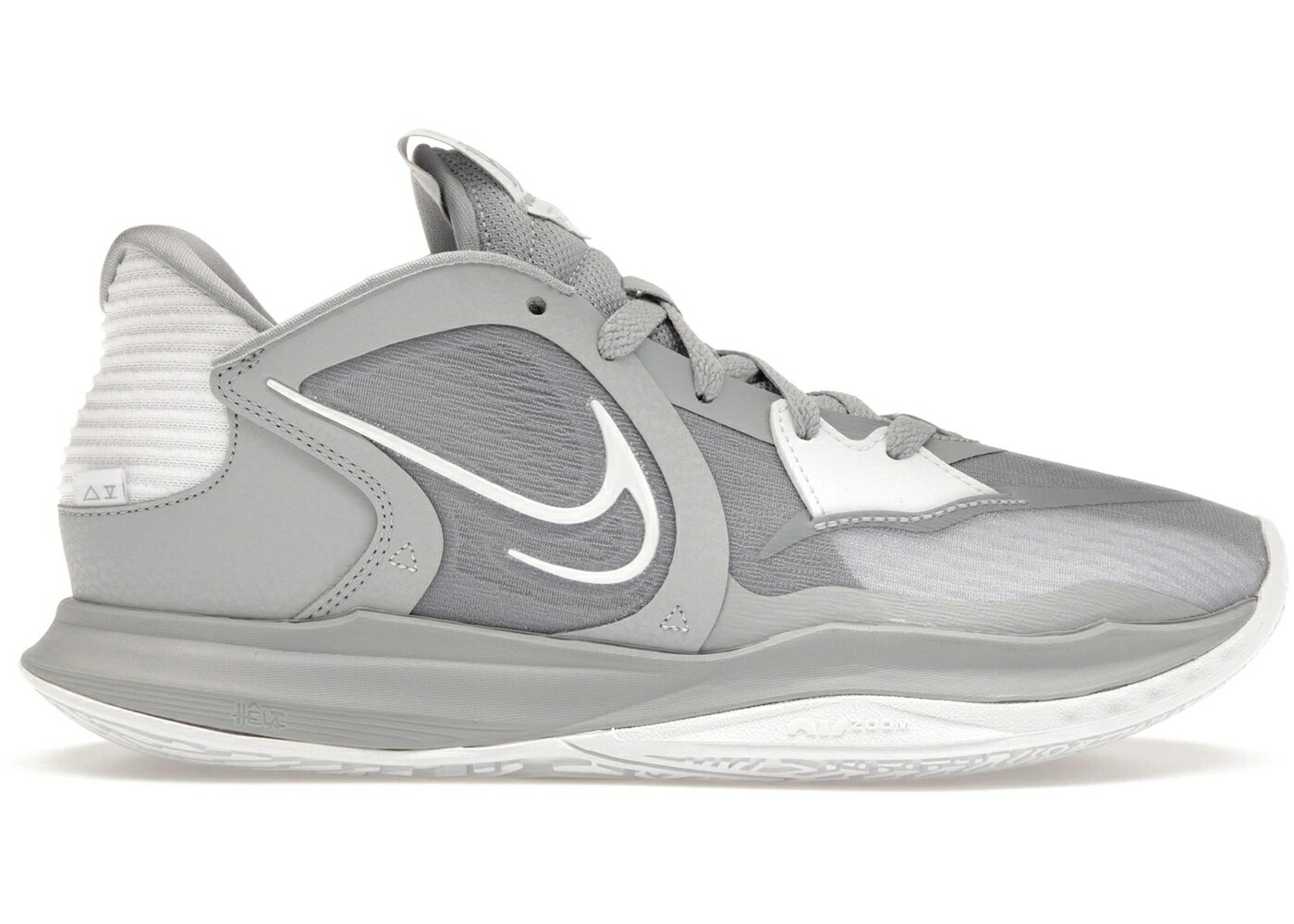 ナイキ カイリー 灰色 グレー 白色 ホワイト スニーカー メンズ NIKE KYRIE 5 LOW TB WOLF GREY / WOLF GREY WOLF GREY WHITE