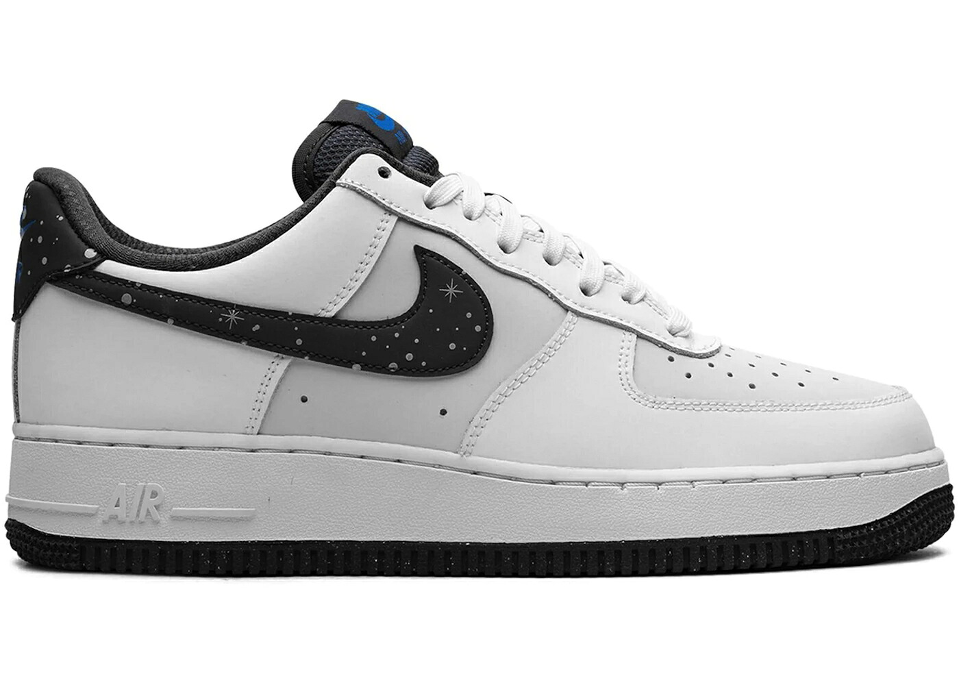 ナイキ スウッシュ スウォッシュ 白いこと 白いこと 空軍 \u002707 スニーカー メンズ NIKE AIR FORCE 1 LOW STARRY SWOOSH / SUMMIT WHITE ANTHRACITE PHOTON