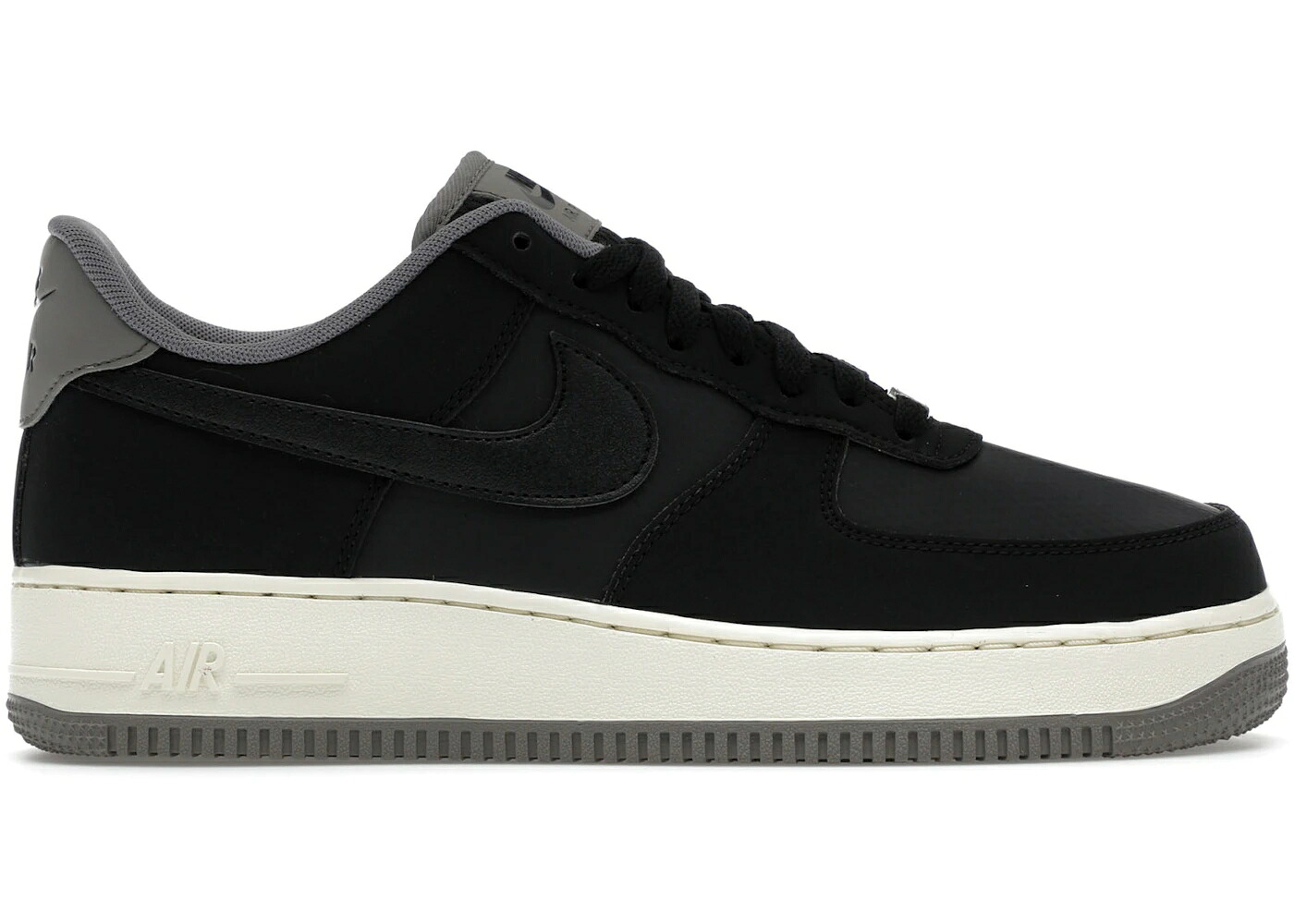 ナイキ 黒いこと 黒いこと 空軍 \u002707 スニーカー メンズ NIKE AIR FORCE 1 LOW LV8 BLACK FLAT PEWTER / BLACK FLAT PEWTER COCONUT MILK
