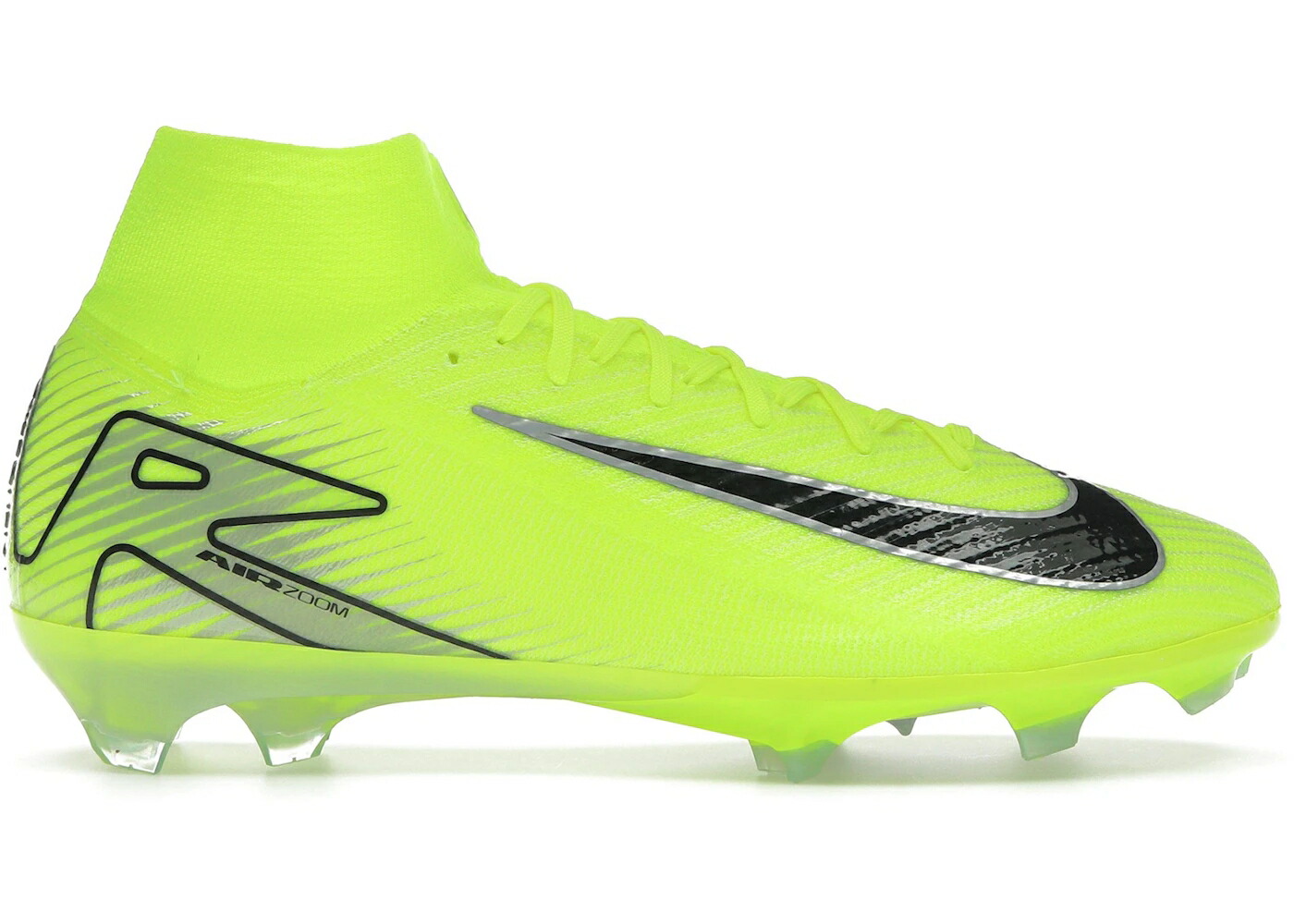 ナイキ エリート 黒いこと 黒いこと スニーカー メンズ NIKE MERCURIAL SUPERFLY 10 ELITE FG MAD VOLTAGE PACK / VOLT BLACK