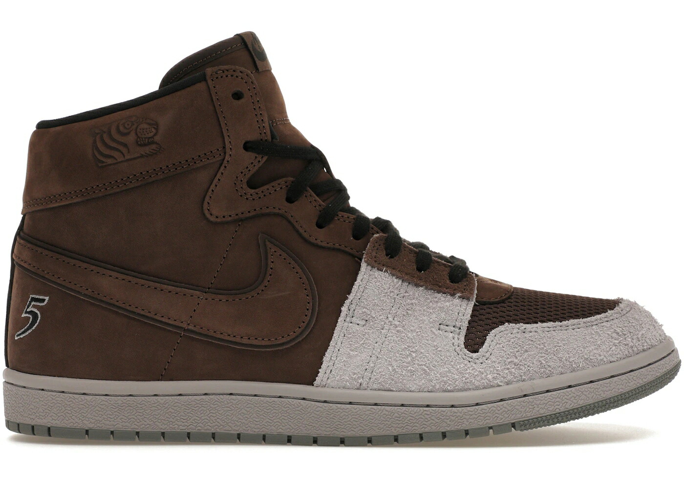 ナイキ ジョーダン 茶色 ブラウン 黒色 ブラック 灰色 シメント グレー スニーカー メンズ JORDAN NIKE AIR SHIP PE SP SOULGOODS PROVE YOURSELF / BAROQUE BROWN BLACK CEMENT GREY