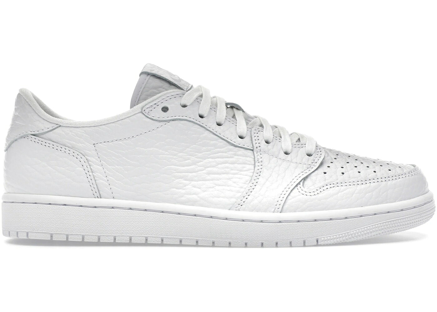 ナイキ ジョーダン 白色 ホワイト スニーカー メンズ JORDAN 1 RETRO LOW NS TRIPLE WHITE (2016) / WHITE WHITE WHITE