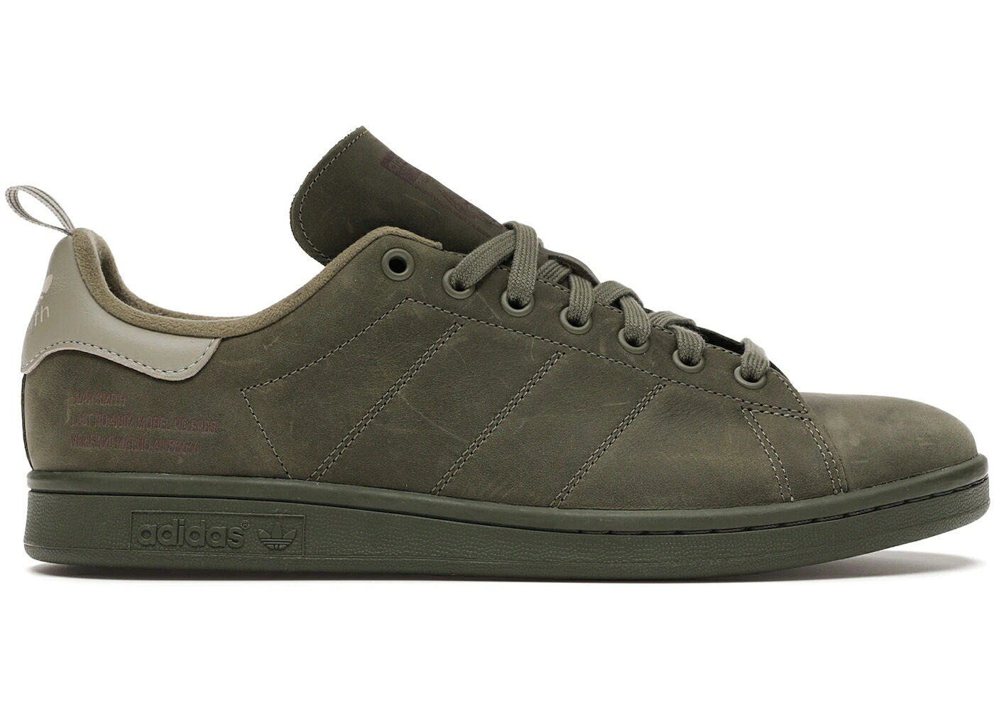 アディダス カーキ 薄墨色 薄墨色 ナイト爵 立場し損ない スニーカー メンズ ADIDAS STAN SMITH WINTERIZED RAW KHAKI / RAW KHAKI FEATHER GREY NIGHT