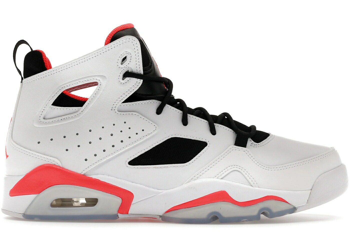 ナイキ ジョーダン フライト クラブ 白色 ホワイト 黒色 ブラック スニーカー メンズ JORDAN FLIGHT CLUB 91 WHITE INFRARED / WHITE INFRARED BLACK