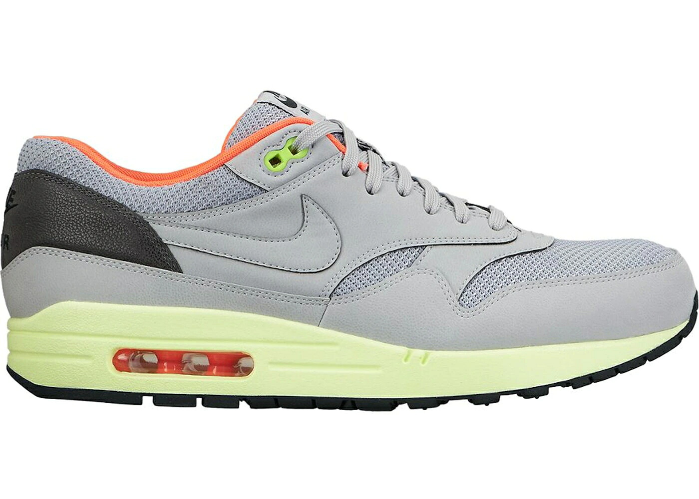 ナイキ マックス 灰色 グレー ライム エアマックス スニーカー メンズ NIKE AIR MAX 1 FB WOLF GREY / WOLF GREY WOLF GREY LIQUID LIME|スニケス
