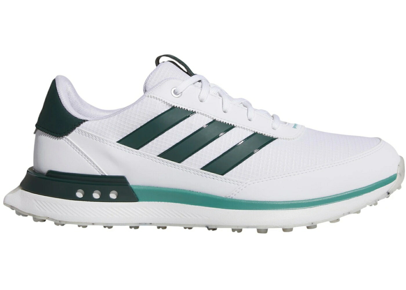 アディダス ゴルフ 白色 ホワイト 銀色 シルバー スニーカー メンズ ADIDAS S2G 24 SPIKELESS GOLF CLOUD WHITE WONDER SILVER PEBBLE / CLOUD WHITE WONDER SILVER SILVER