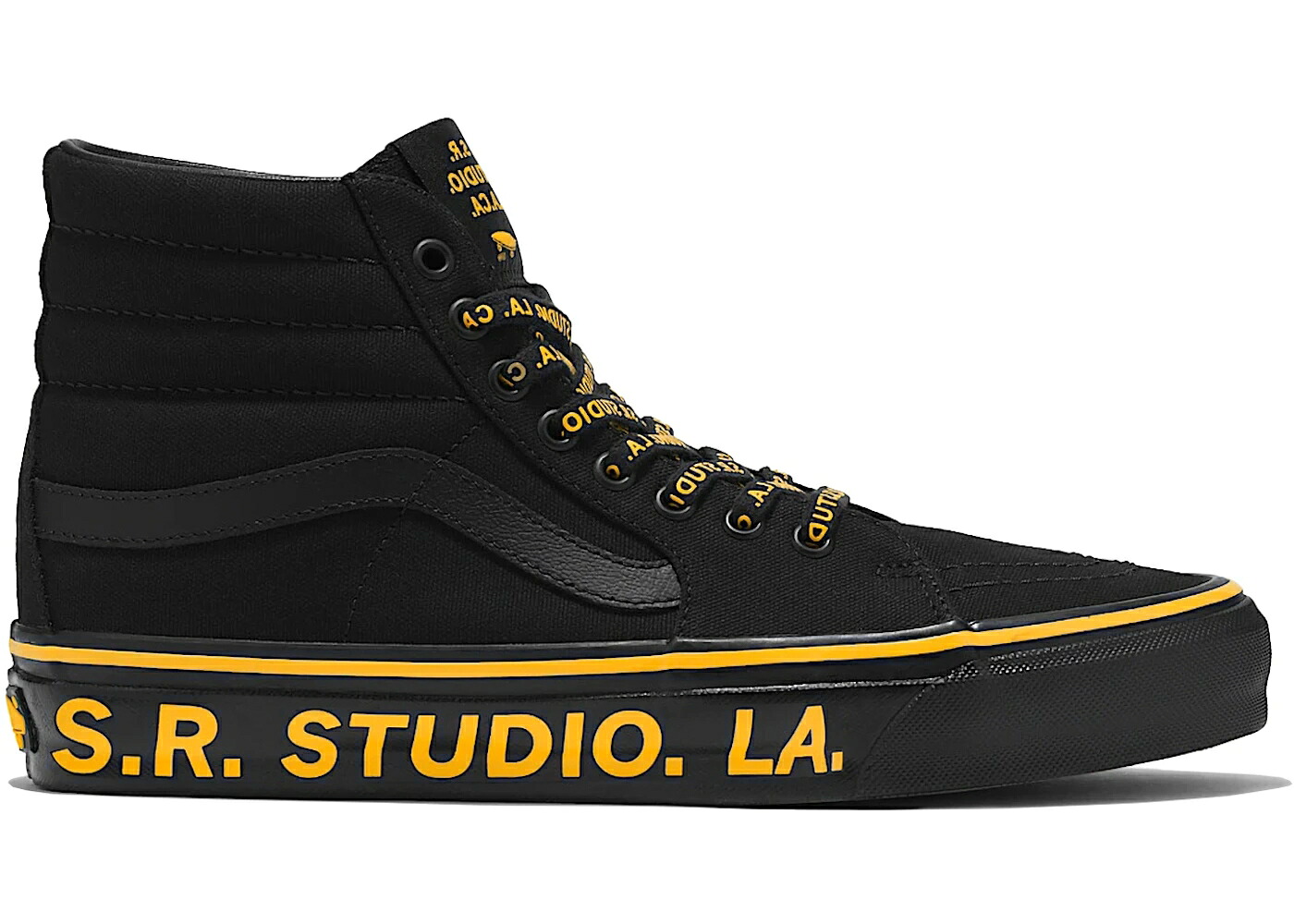 ヴァンズ バンズ 滑る御機嫌 黒いこと 黒いこと 橙 オレンジ色 スニーカー メンズ VANS OTW SK8-HI 38 VIBRAM STERLING RUBY BLACK ORANGE / BLACK ORANGE