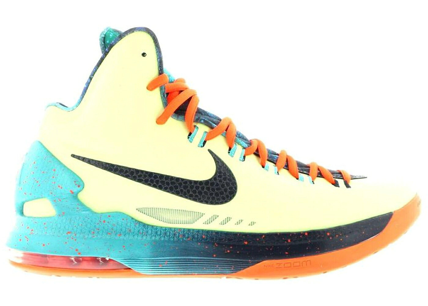 ナイキ ライム クリムゾン スニーカー メンズ NIKE KD 5 ALL-STAR AREA 72 / LIQUID LIME TOTAL CRIMSON SPORT