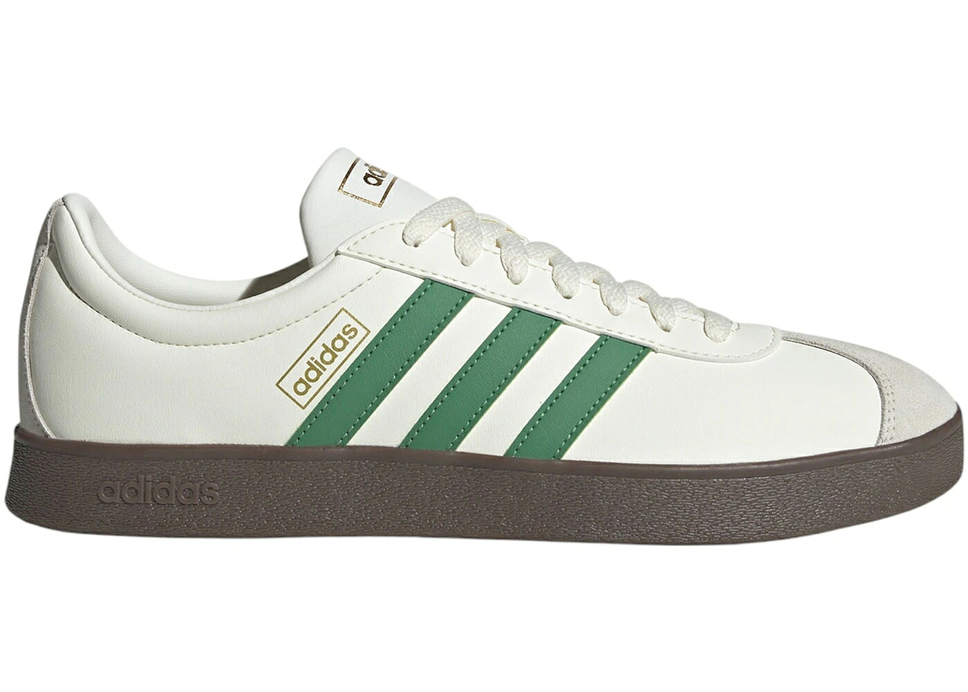 アディダス 厚地の外套 古典派音楽 白いこと 白いこと 緑 緑であること スニーカー メンズ ADIDAS VL COURT CLASSIC OFF WHITE COLLEGIATE GREEN ALUMINA / OFF WHITE COLLEGIATE GREEN