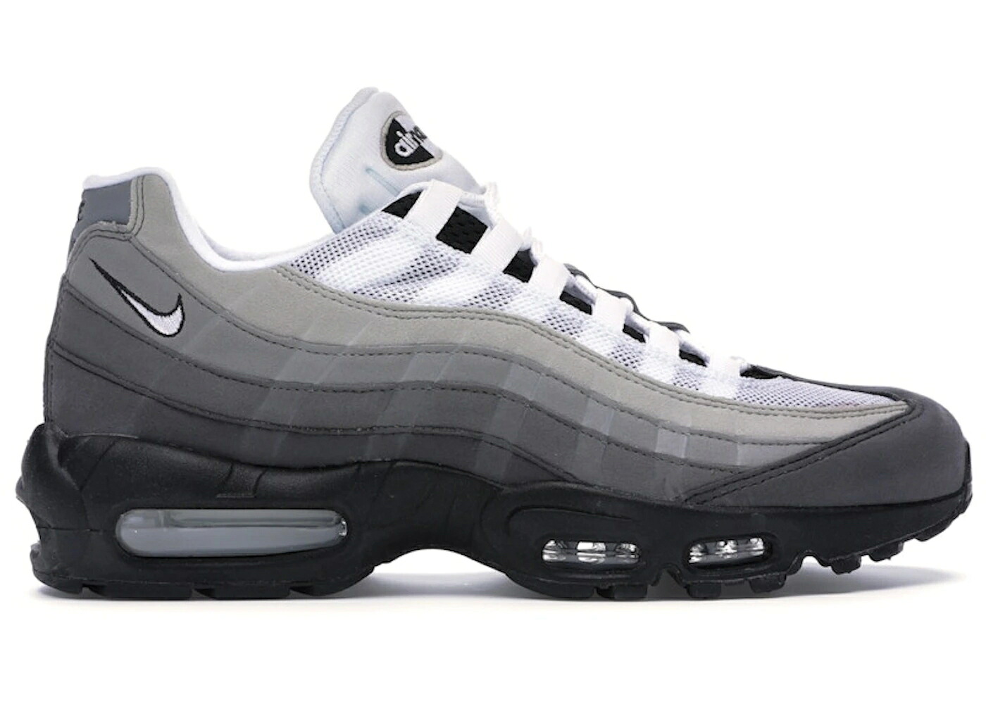 ナイキ マックス 黒いこと 黒いこと 白いこと 白いこと エア湖マックス スニーカー メンズ NIKE AIR MAX 95 OG BLACK ANTHRACITE / BLACK ANTHRACITE GRANITE WHITE