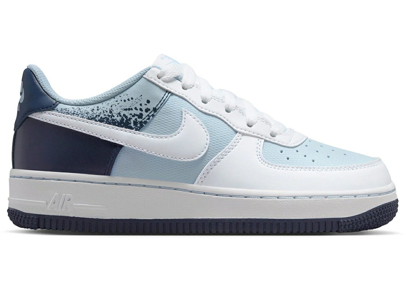 ナイキ 青色 ブルー 紺色 ネイビー 白色 ホワイト エアフォース ジュニア キッズ NIKE AIR FORCE 1 LOW LIGHT ARMORY BLUE MIDNIGHT NAVY WHITE (GS) / LIGHT ARMORY BLUE MIDNIGHT NAVY ベビー マタニティ スニーカ 52,080円