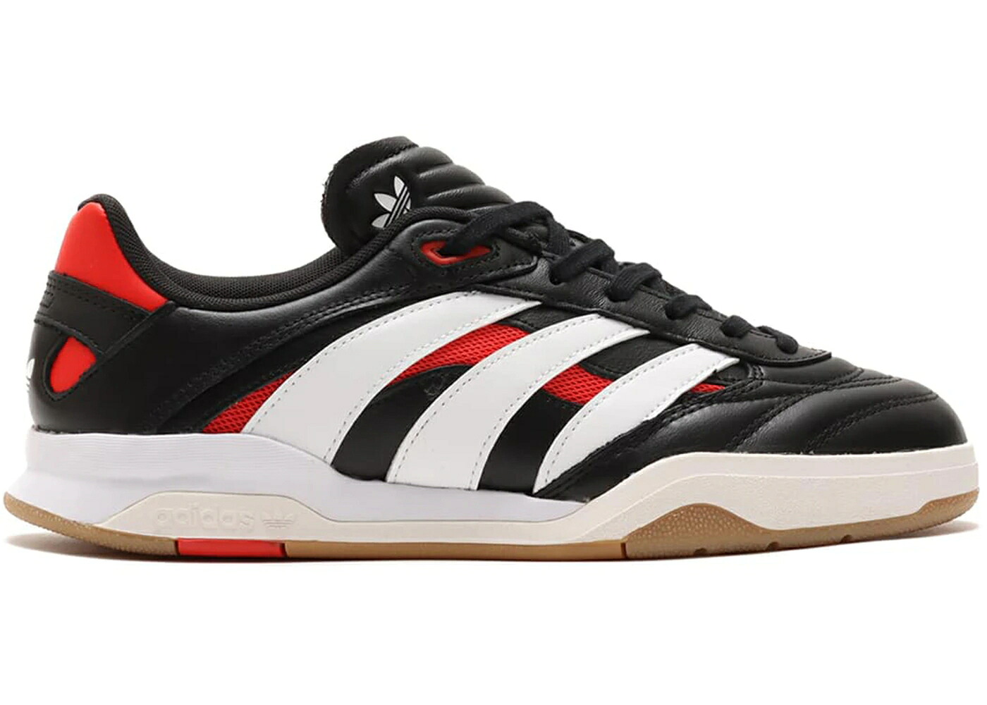 アディダス プレデター 黒色 ブラック 白色 ホワイト 赤 レッド コア スニーカー メンズ ADIDAS PREDATOR MUNDIAL BLACK WHITE RED / CORE BLACK FOOTWEAR WHITE