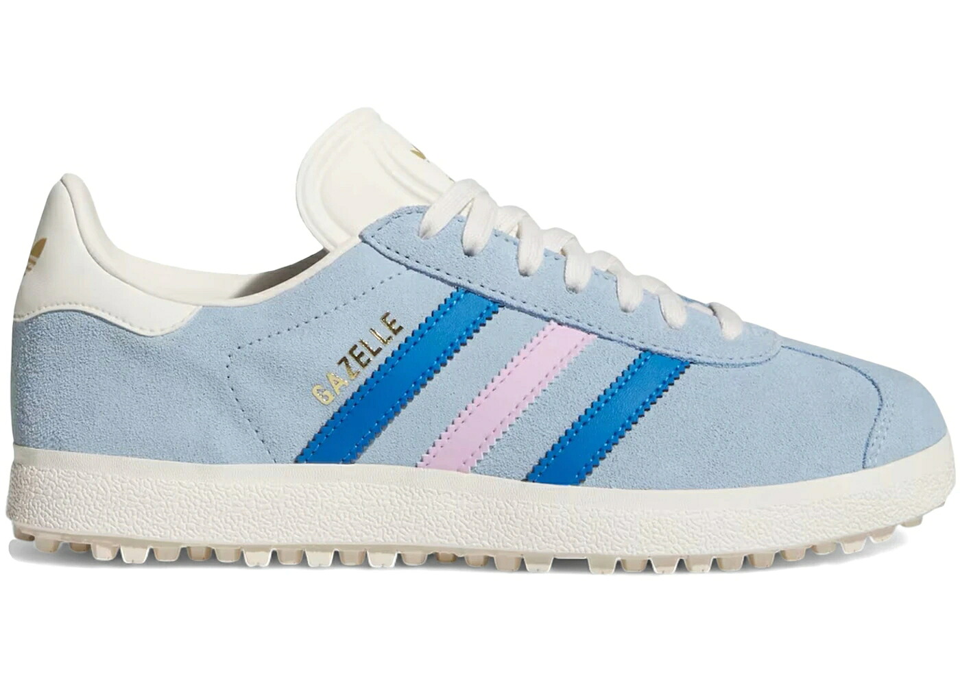 アディダス ガゼル ゴルフ 天の原 青味 青み WOMEN\u0027S スニーカー レディース ADIDAS GAZELLE SPIKELESS GOLF CLEAR SKY BLUE BIRD BLISS LILAC (WOMEN\u0027S) / CLEAR SKY BLUE BIRD BLISS LILAC