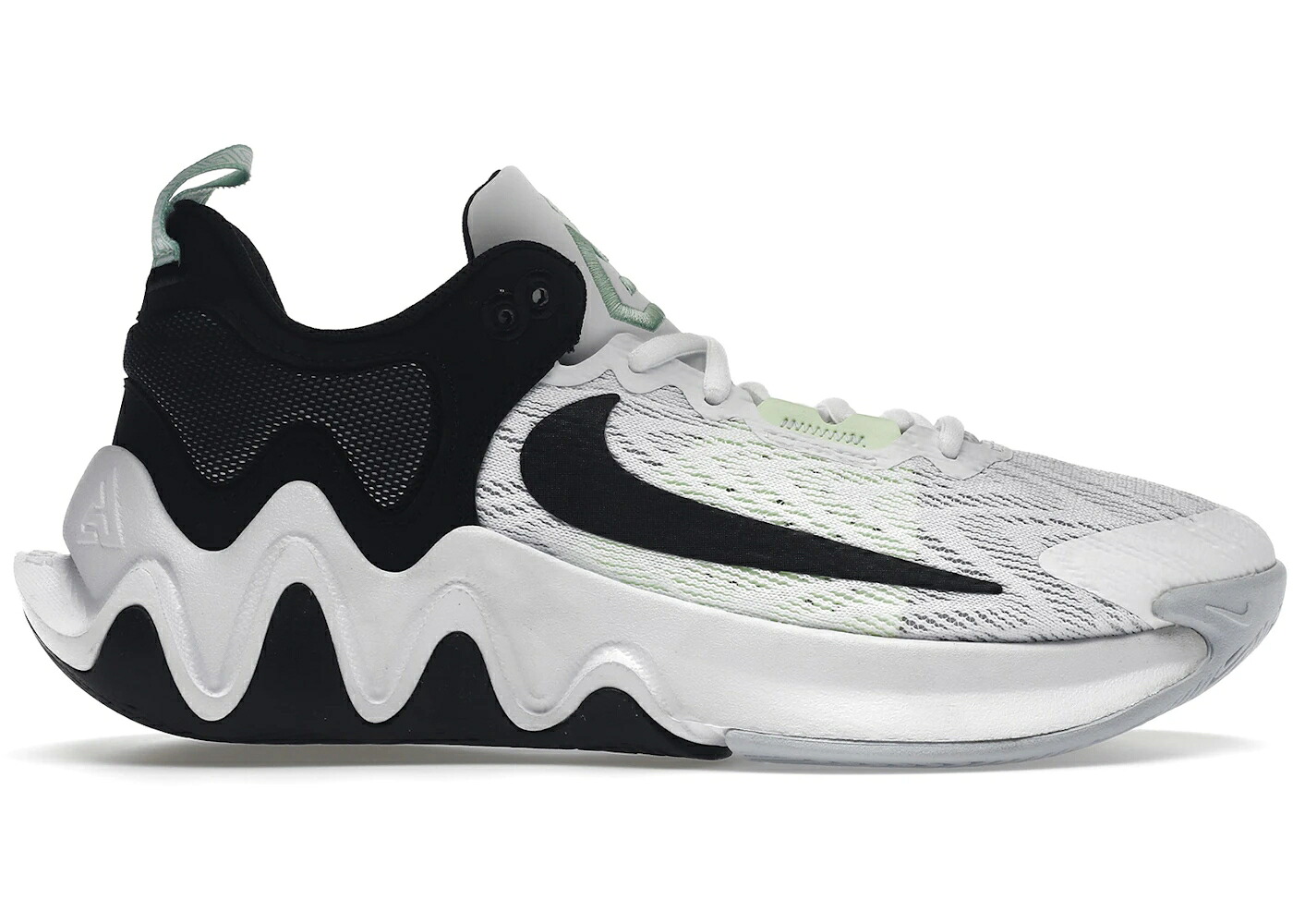 ナイキ 白いこと 白いこと 黒いこと 黒いこと 薄墨色 薄墨色 スニーカー メンズ NIKE GIANNIS IMMORTALITY 2 VICTORIA FALLS / WHITE BLACK BARELY VOLT GREY FOG